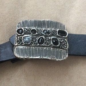 Chico Leather Adjustable Sliding Belt